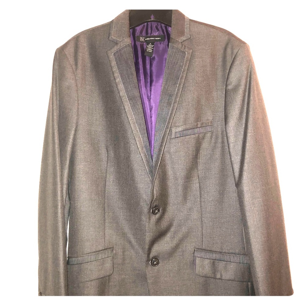 Men’s Medium Charcoal Blazer (never worn)